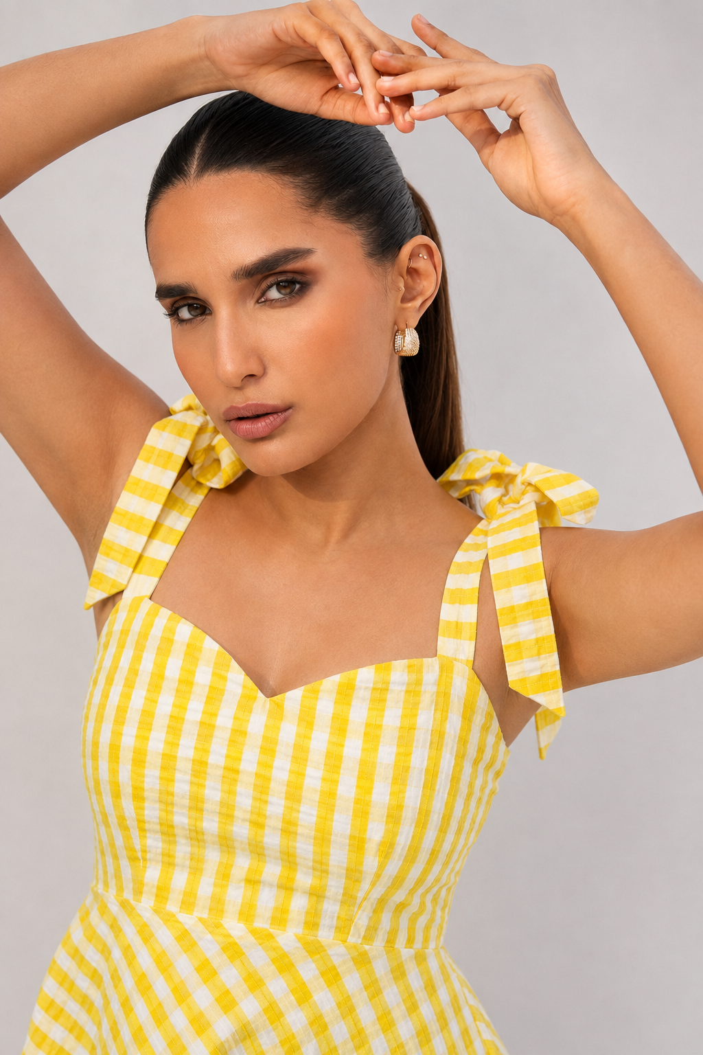 Sunshine Gingham Dress