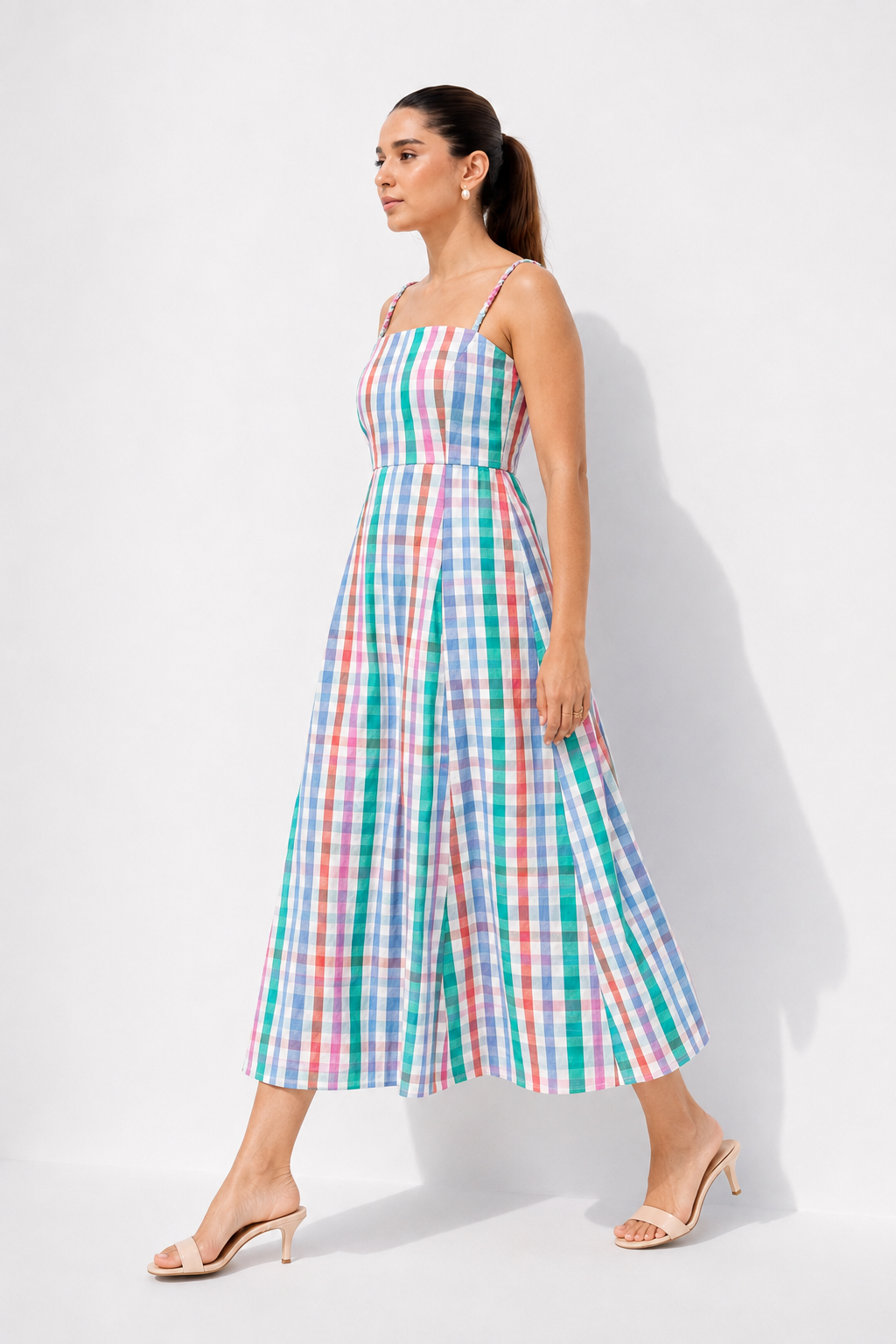 Summer Plaid Dress