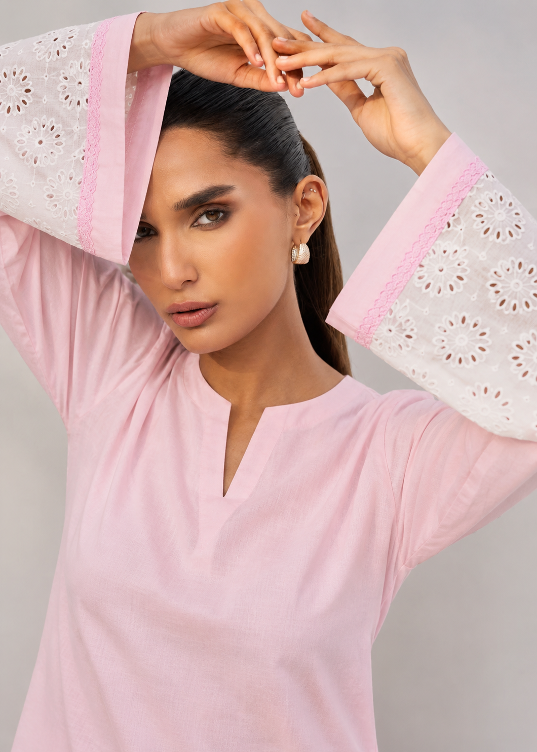 Blush Pink Farshi Salwar Set