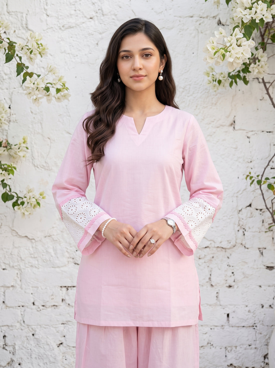 Blush Pink Farshi Salwar Set